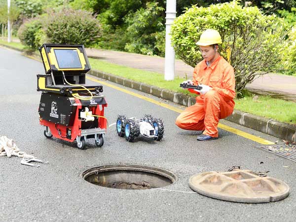 科尔沁左翼中管道机器人检测