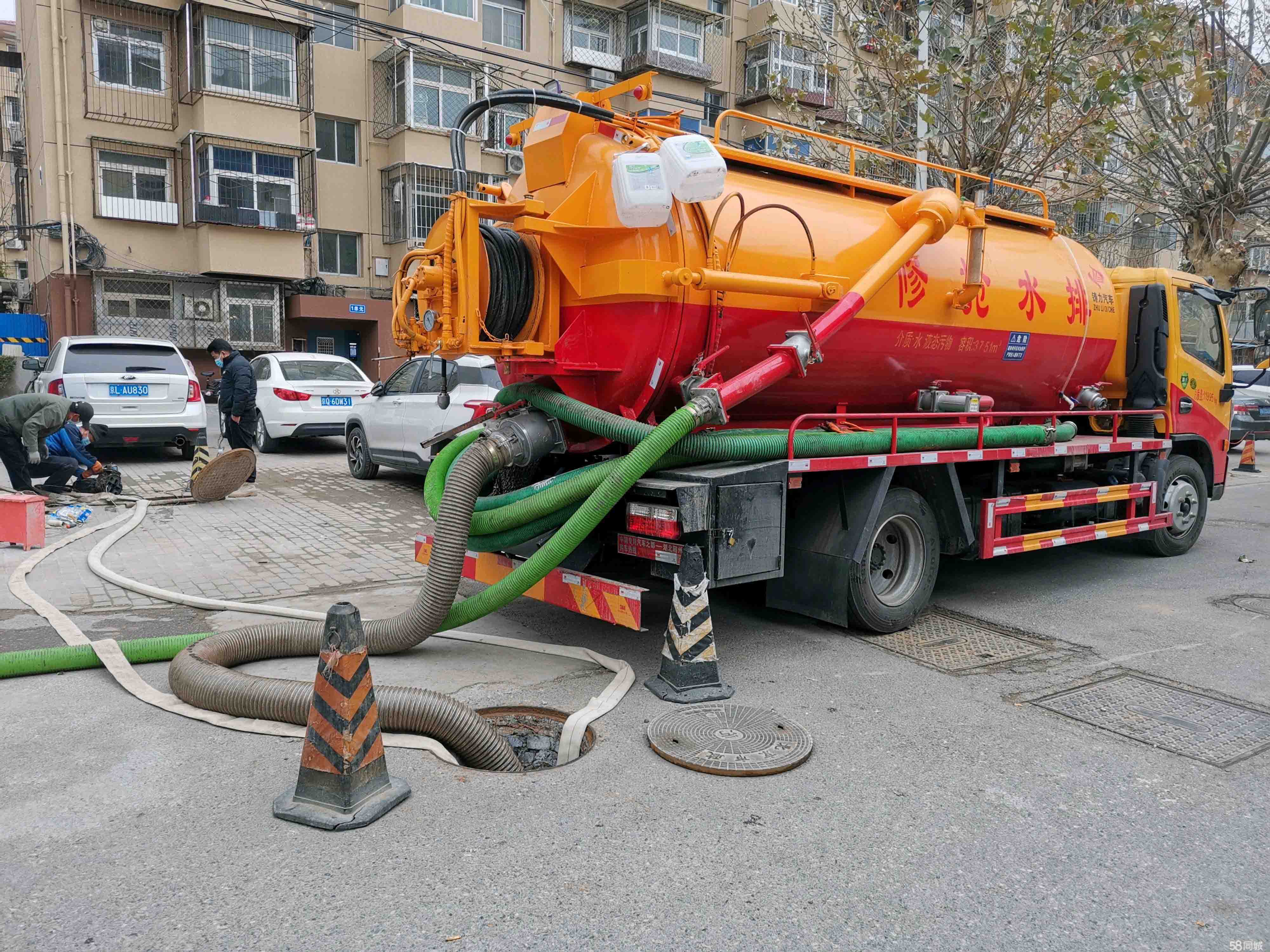 科尔沁左翼中抽粪吸污